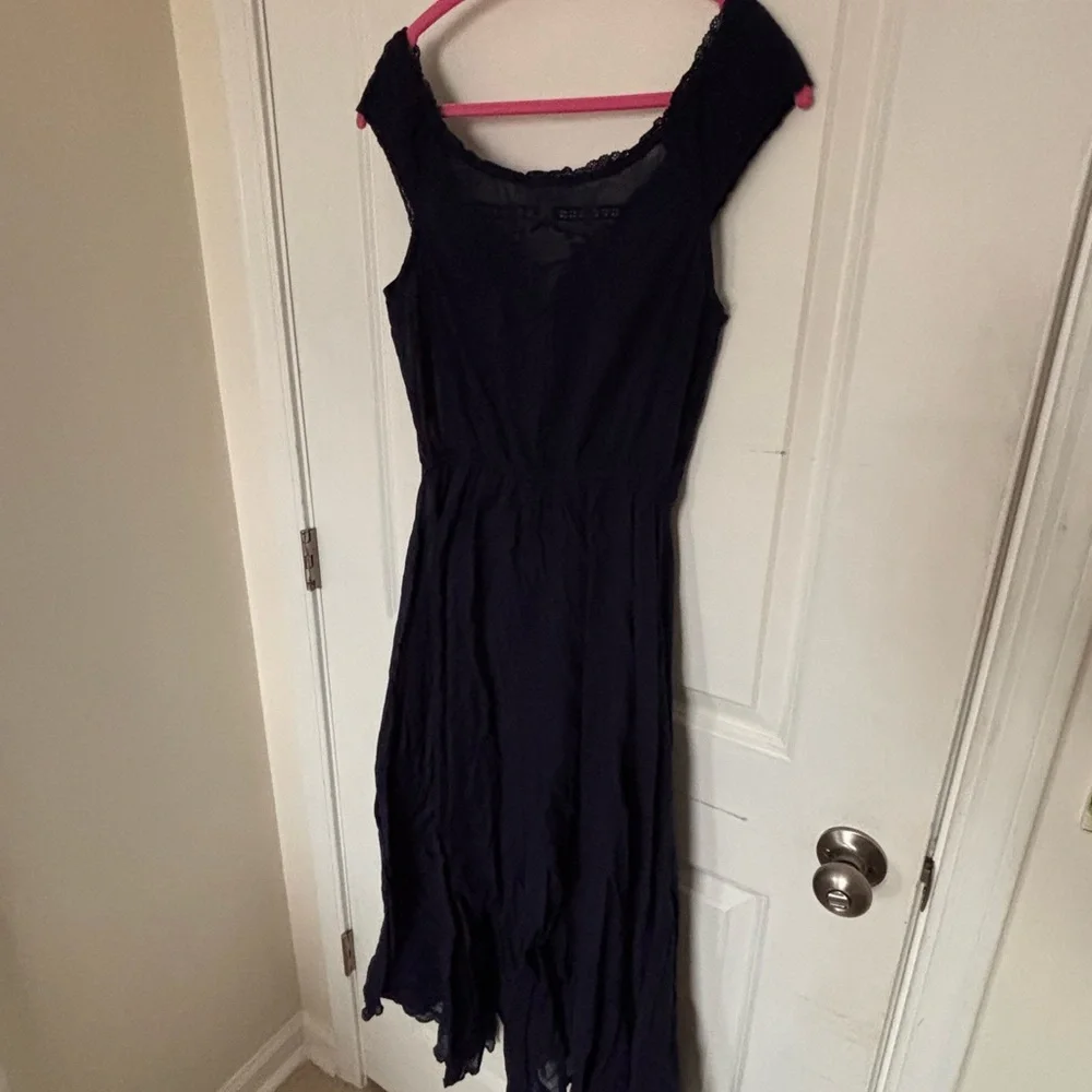 Free People Blue Lace Nightgown - Picture 5 of 6
